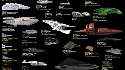 Poster de vaisseaux spatiaux featured image