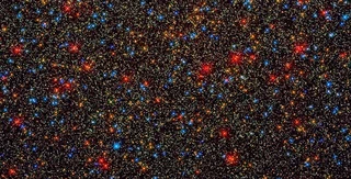 étoiles jeunes et vieilles dans lamas du Centaure (cliquez dessus et visitez limage zoomable…)