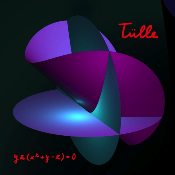 Tülle, par Herwig Hauser, produit avec le logiciel Surfer