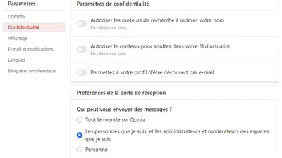 Comment puis-je envoyer un message privé par Quora à un autre utilisateur de Quora ? featured image