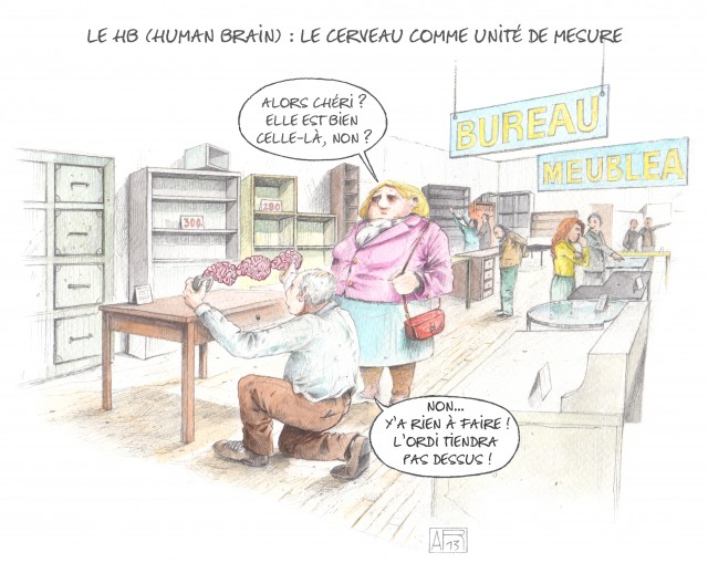 Dessin Human Brain-2