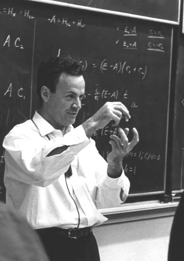 Bon Anniversaire Richard Feynman Pourquoi Comment Combien